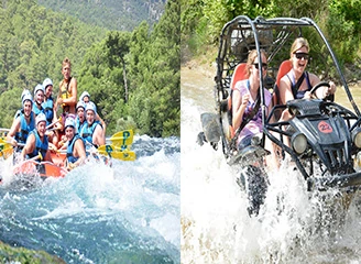 2 in 1 Buggy Safari & Rafting from Side